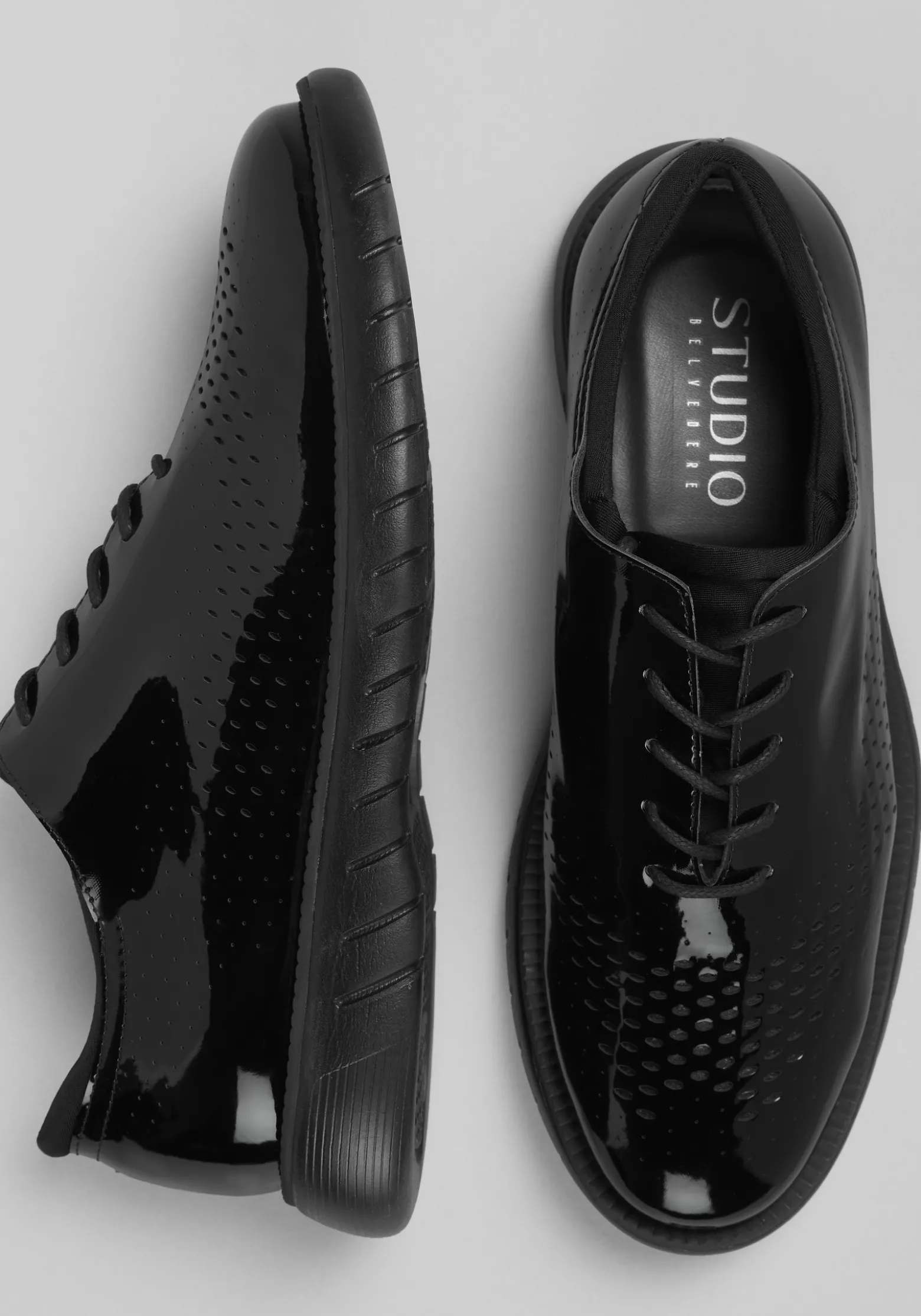 Belvedere Maxim Polished Formal Sneakers