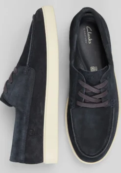 Clarks Lockford Suede Boat Shoes