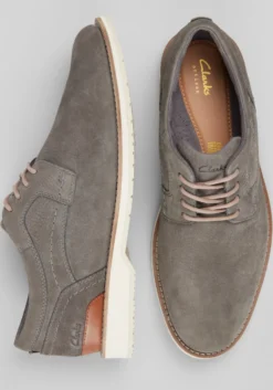 Clarks Monahan Plain Toe Oxfords
