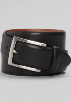 1905 Collection Feather Edge Stitched Leather Belt