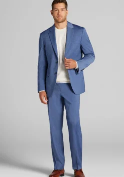 1905 Collection Tailored Fit Solid Suit Separates Jacket