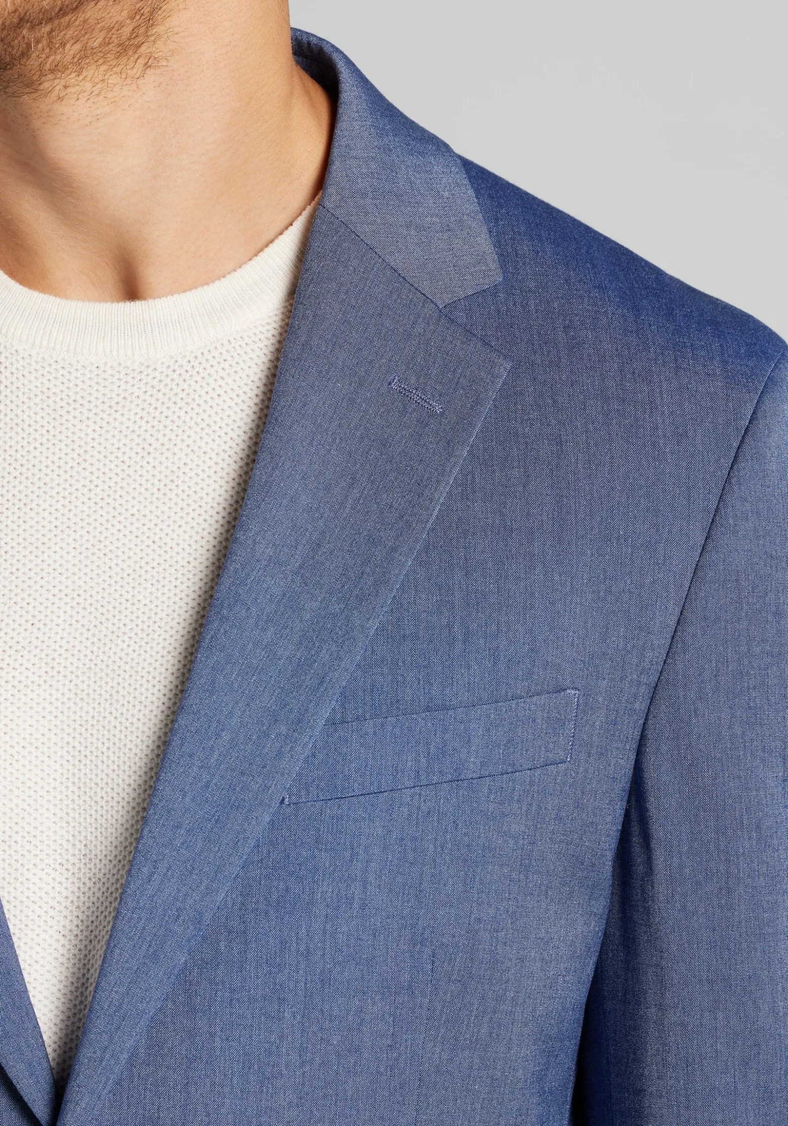 1905 Collection Tailored Fit Solid Suit Separates Jacket