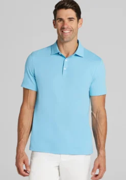 1905 Collection Tailored Fit Solid Polo Shirt