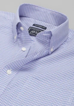 1905 Collection Traditional Fit Small Check Dress Shirt