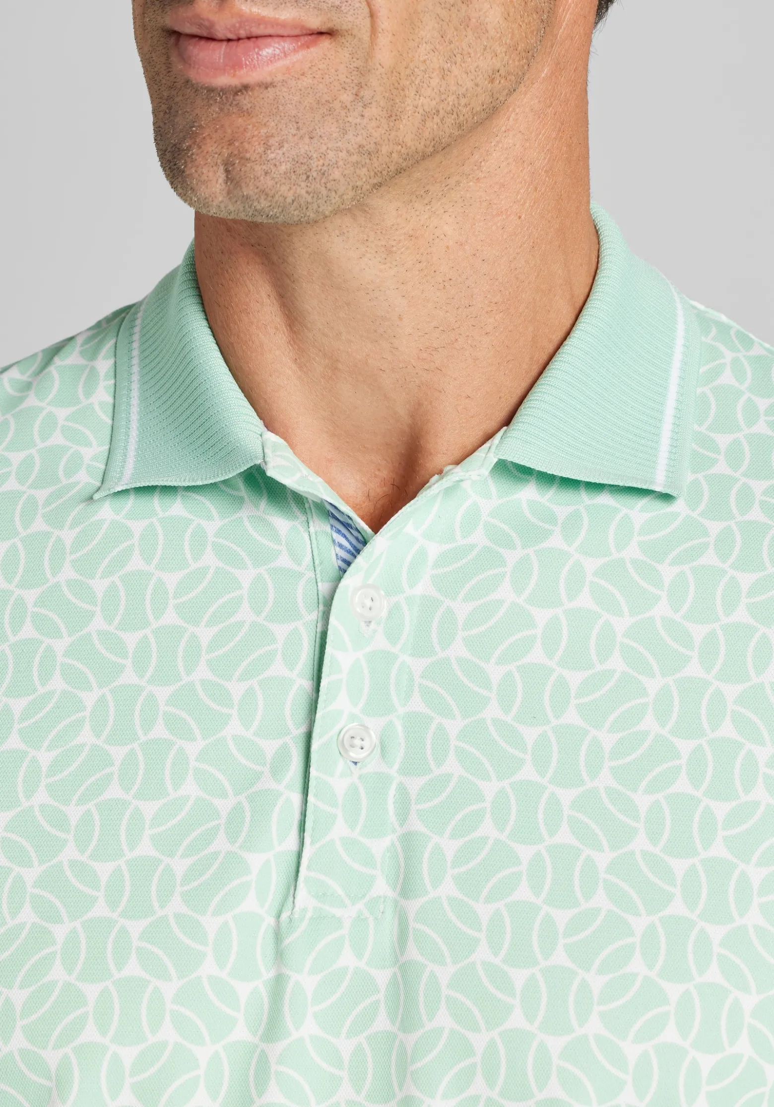 Con.Struct Slim Fit Tennis Ball Tipped Pique Polo CLEARANCE