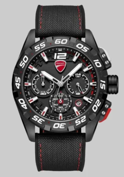 Ducati Chronograph Nylon Strap Watch