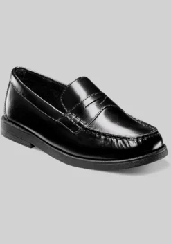 Florsheim Croquet Jr Boys Moc Toe Penny Loafers