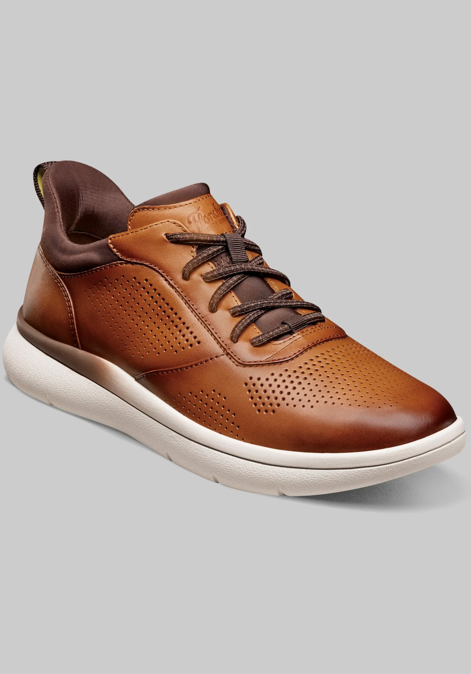 Florsheim Fleet Perforated Toe Elastic Lace Sneakers