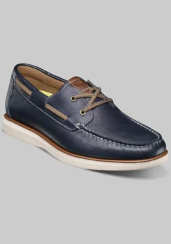 Florsheim Tropics Elastic Lace Moc Toe Boat Shoes