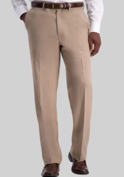 Haggar Premium Comfort Classic Fit Flat Front Dress Pant