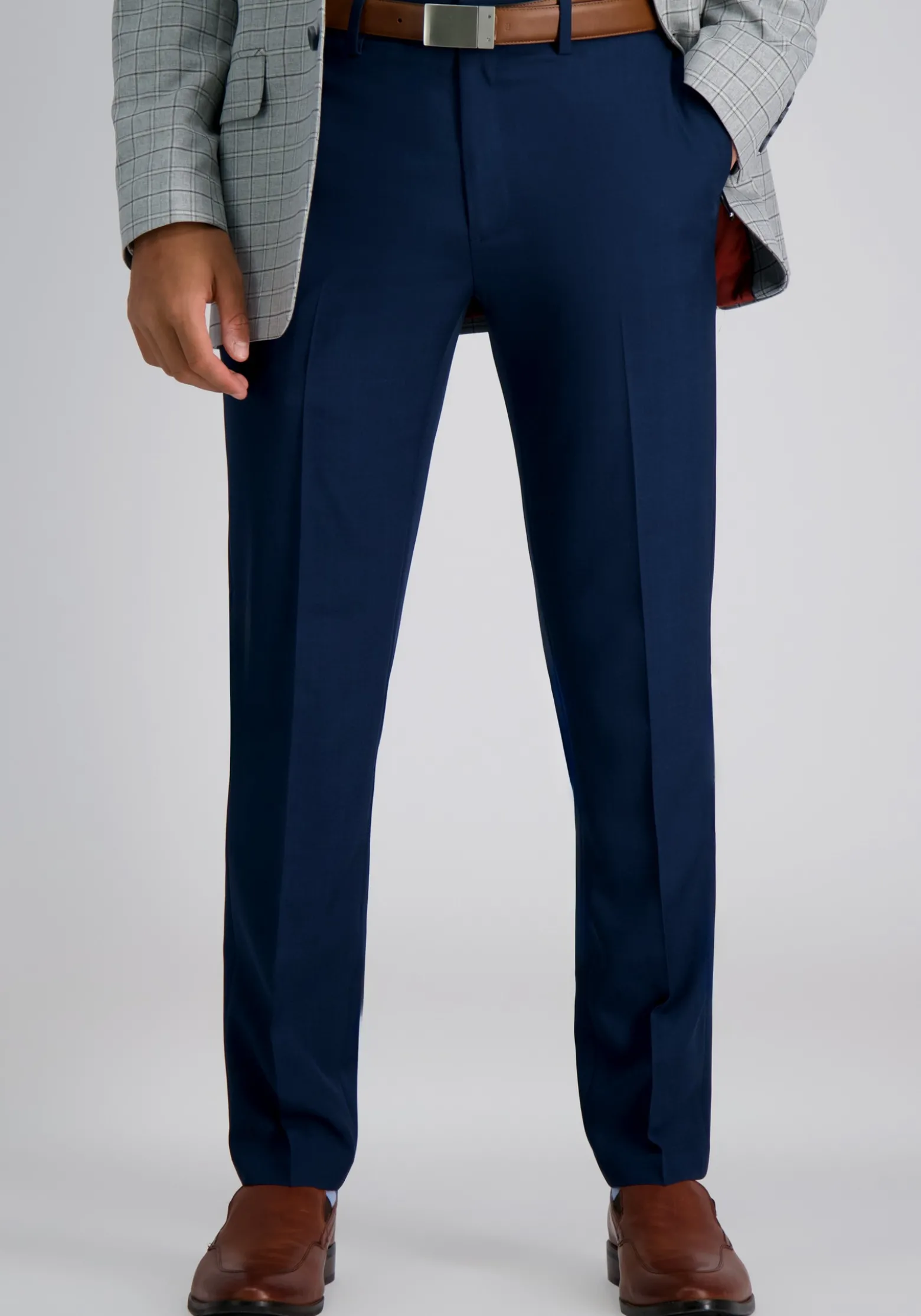 Haggar Premium Comfort Slim Fit Flat Front Dress Pants