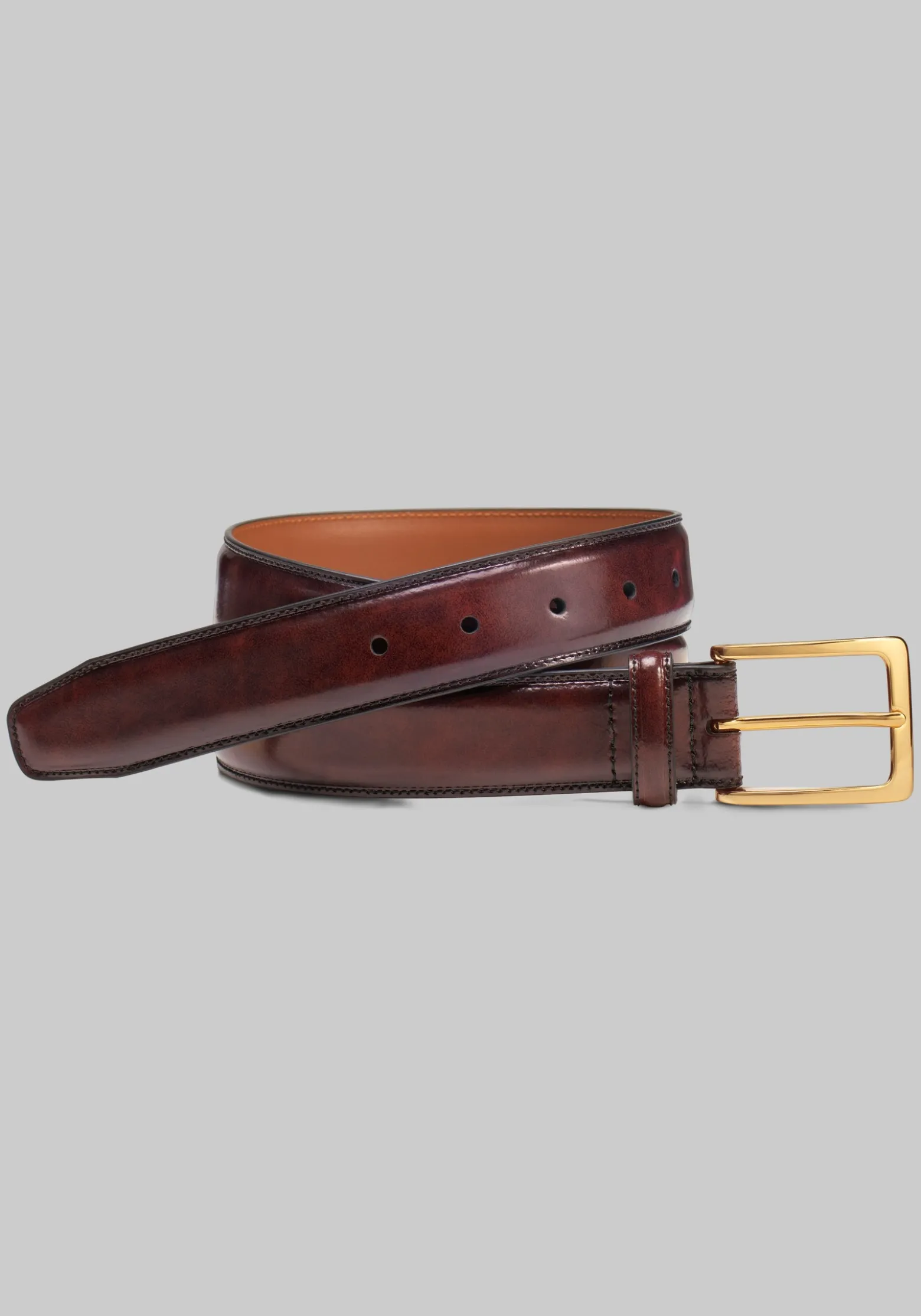 Johnston & Murphy Smooth Leather Dress Belt - Long