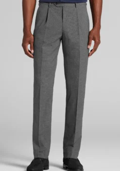 Jos. A. Bank Comfort Stretch Slim Fit Check Suit Separates Pants