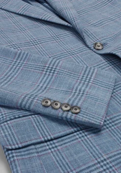 Jos. A. Bank Comfort Stretch Tailored Fit Plaid Sportcoat