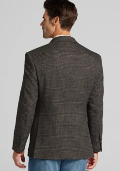 Jos. A. Bank Comfort Stretch Traditional Fit Plaid Sportcoat