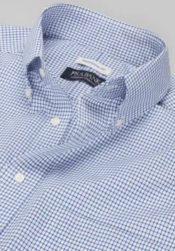 Jos. A. Bank Comfort Stretch Traditional Fit Button-Down Collar Check Dress Shirt