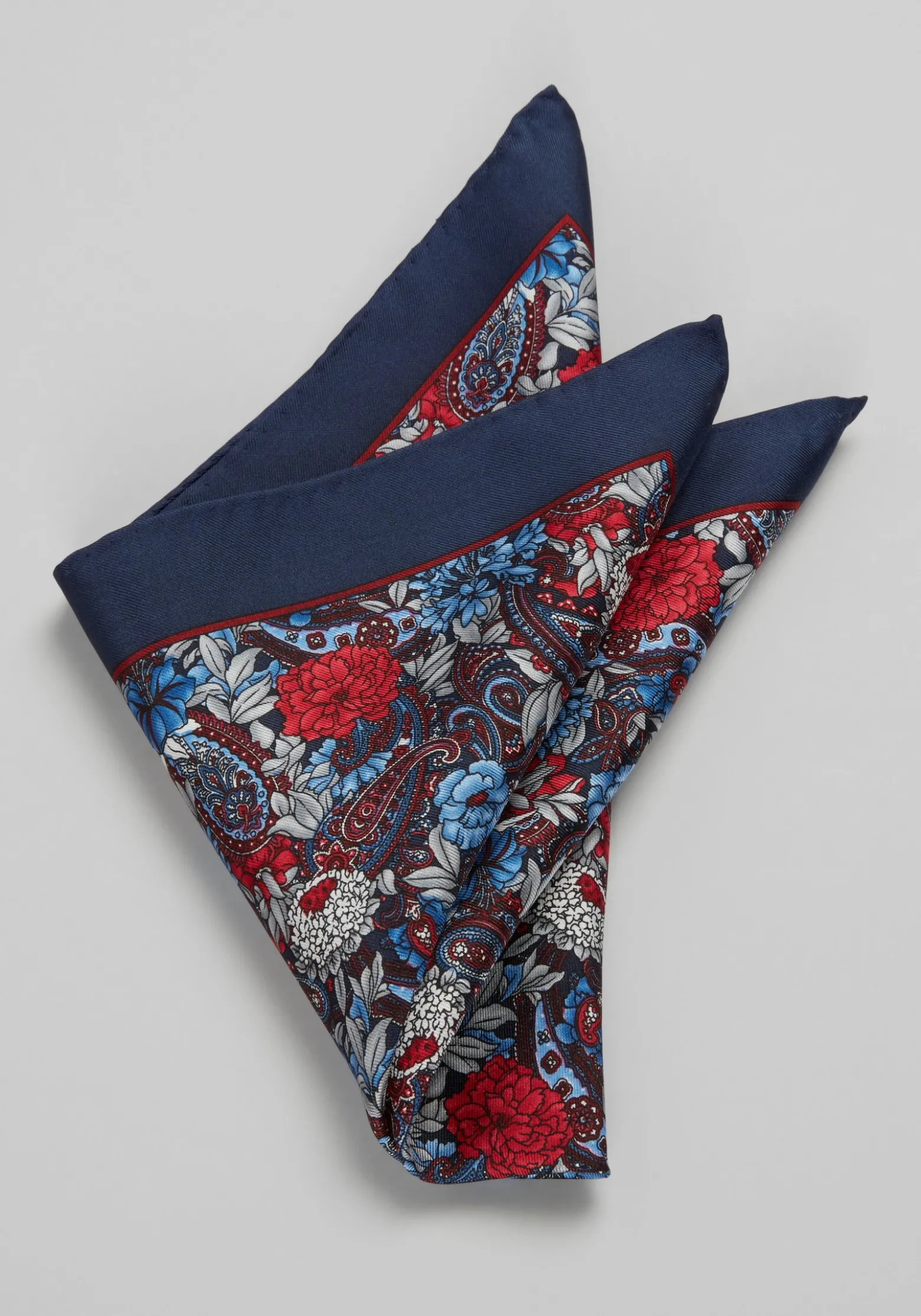 Jos. A. Bank Crowded Floral Pocket Square
