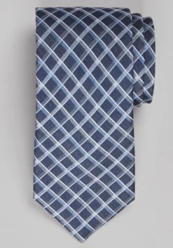 Jos. A. Bank Fine Textures Grid Blend Tie