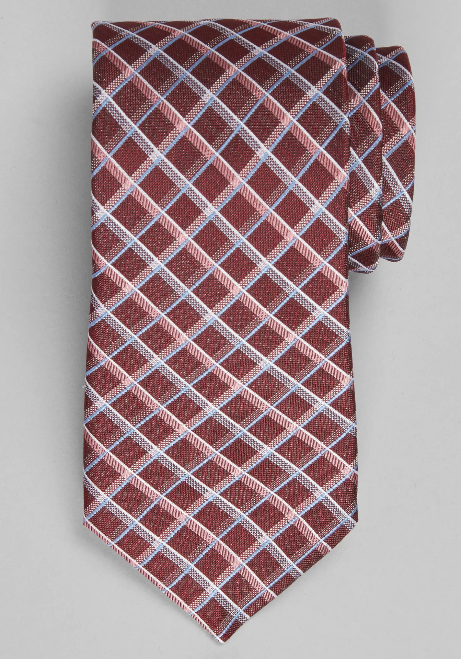 Jos. A. Bank Fine Textures Grid Blend Tie