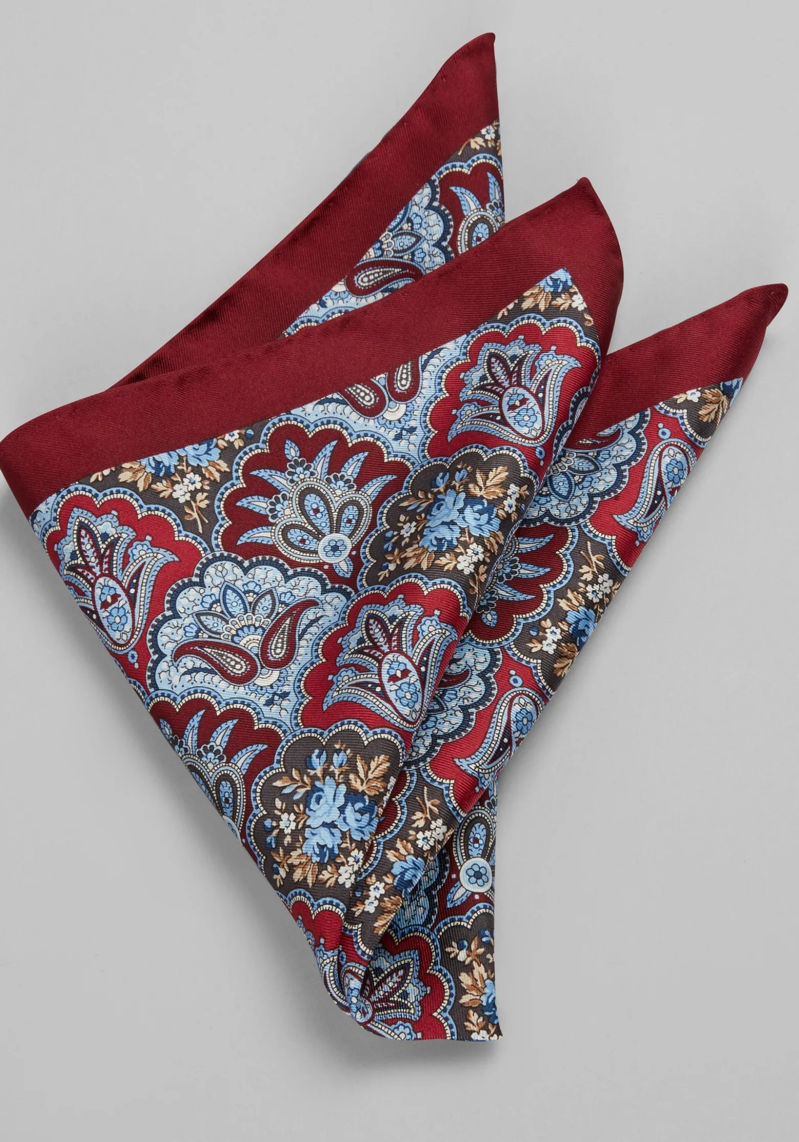 Jos. A. Bank Floral Paisley Pocket Square