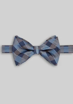 Jos. A. Bank Plaid Teardrop Pre-Tied Bow Tie