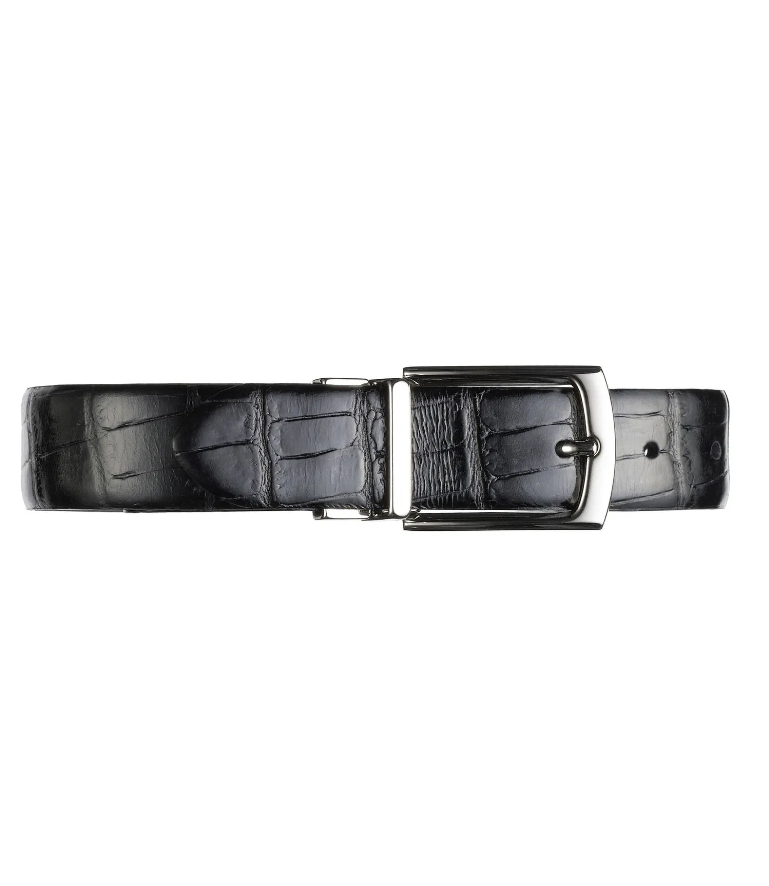 Jos. A. Bank Reversible Crocodile Embossed Belt