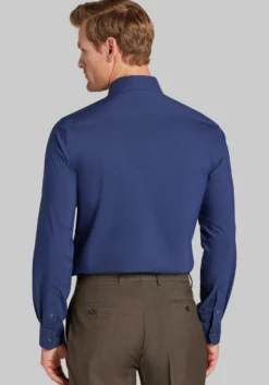 Jos. A. Bank Skinny Fit Spread Collar Solid Dress Shirt