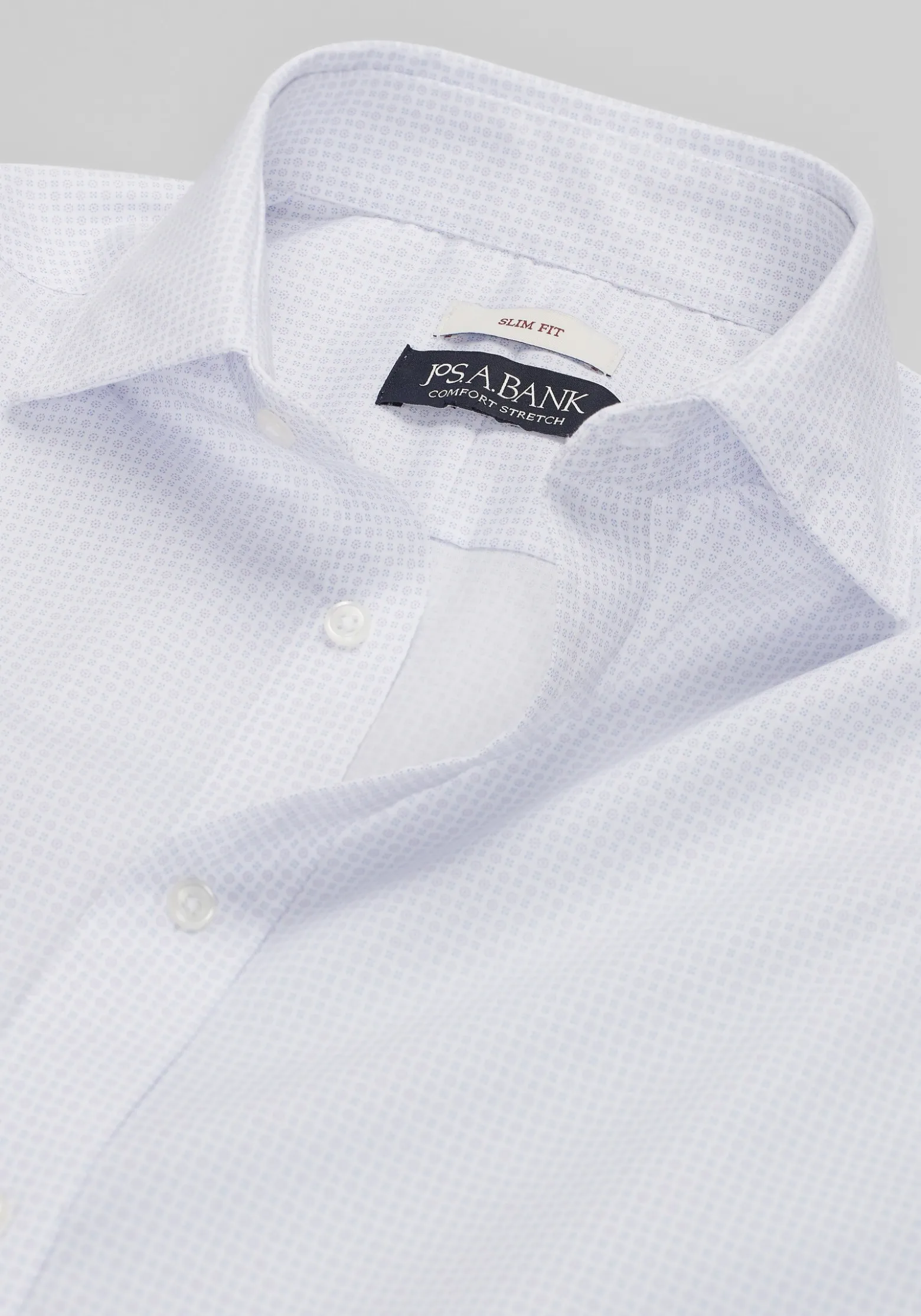 Jos. A. Bank Slim Fit Checkers Print Dress Shirt