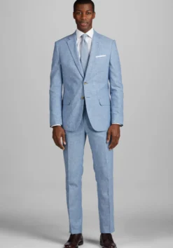 Jos. A. Bank Slim Fit Linen Blend Suit Separate Jacket - Big & Tall