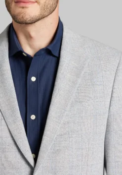 Jos. A. Bank Slim Fit Plaid Comfort Stretch Sportcoat