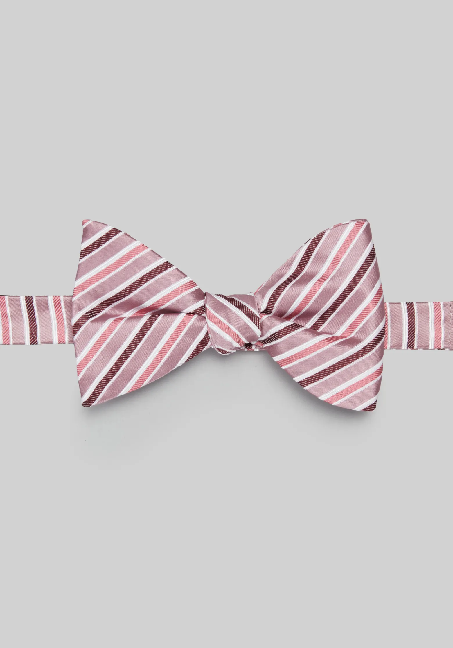 Jos. A. Bank Stripe Pre-Tied Big Bow Tie
