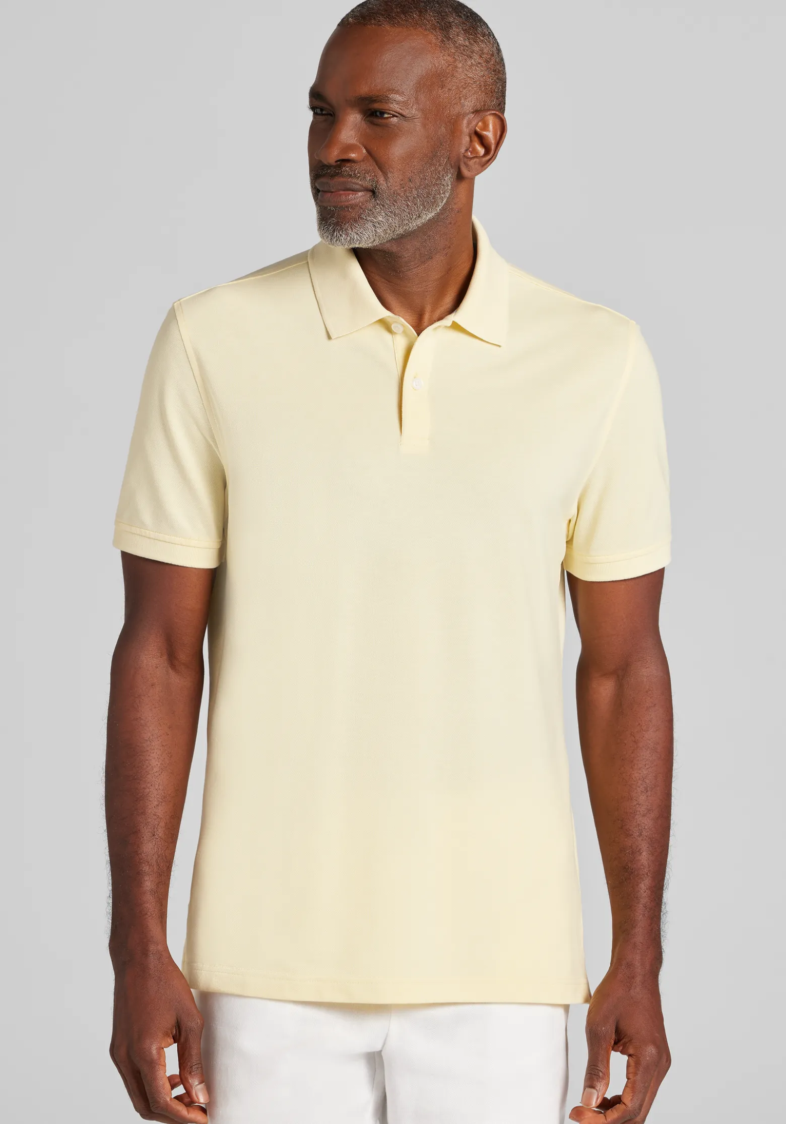 Jos. A. Bank Tailored Fit Comfort Stretch Pique Polo