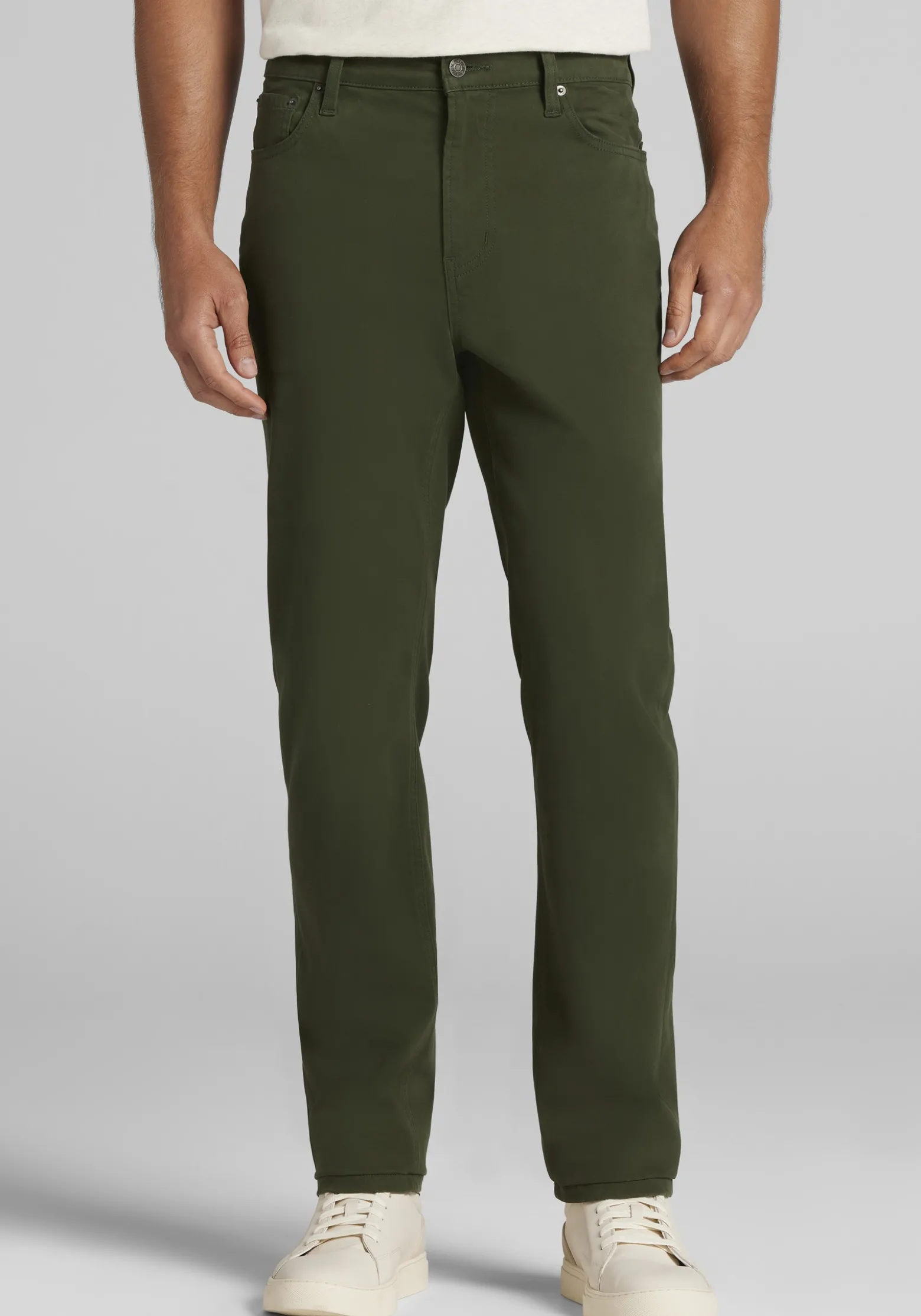 Jos. A. Bank Tailored Fit Comfort Stretch 5-Pocket Pants - Big & Tall