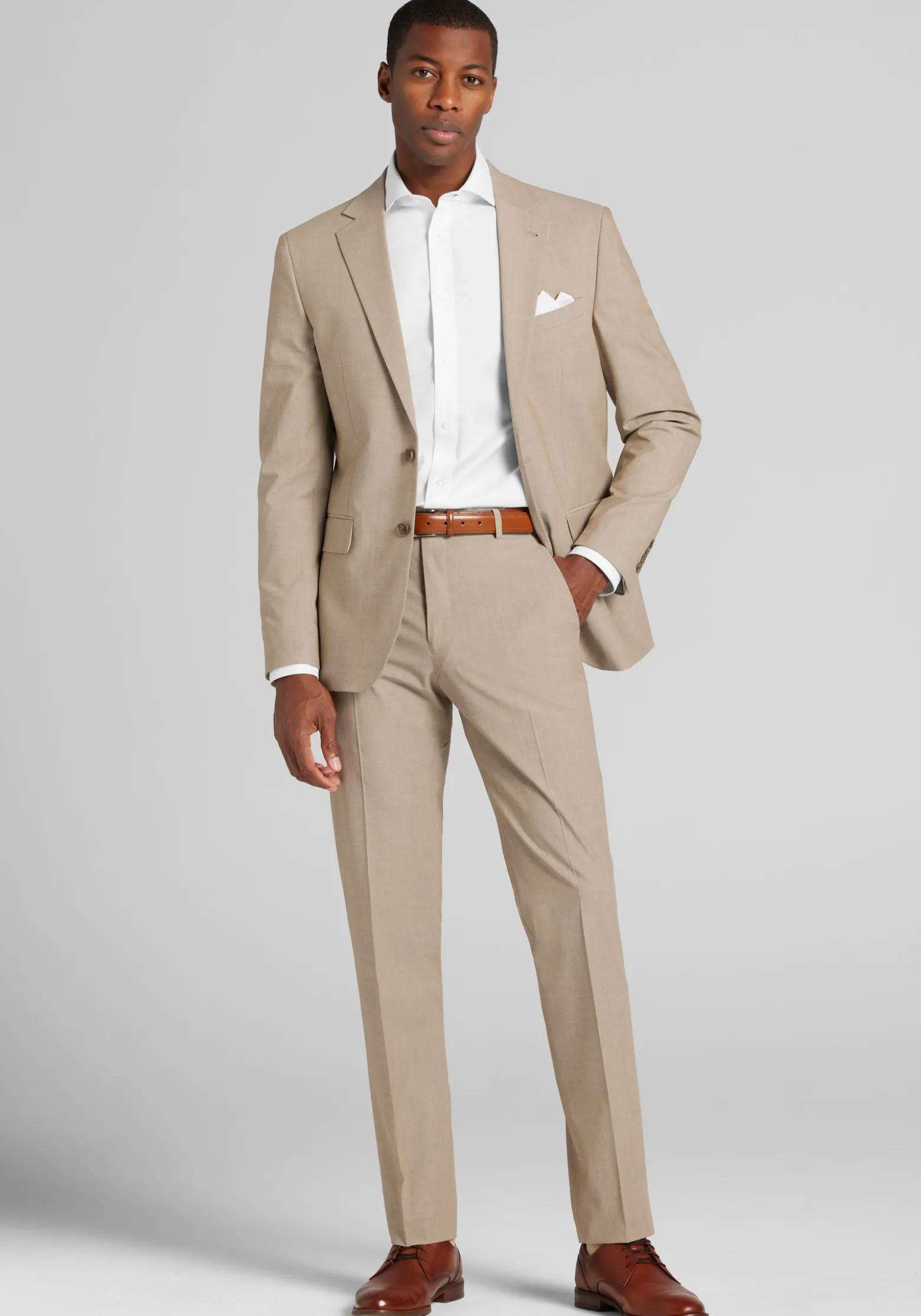 Jos. A. Bank Tailored Fit Solid Suit Separates Jacket - Big & Tall