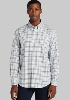 Jos. A. Bank Tailored Fit Tattersall Button Up Shirt - Big & Tall
