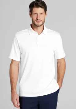 Jos. A. Bank Traditional Fit Liquid Cotton Interlock Polo - Big & Tall