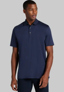 Jos. A. Bank Traditional Fit Liquid Cotton Interlock Polo - Big & Tall