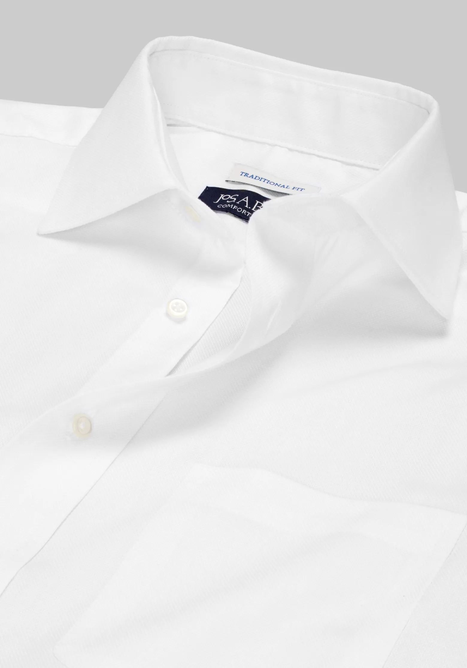Jos. A Bank Traditional Fit Solid Comfort Stretch Dress Shirt