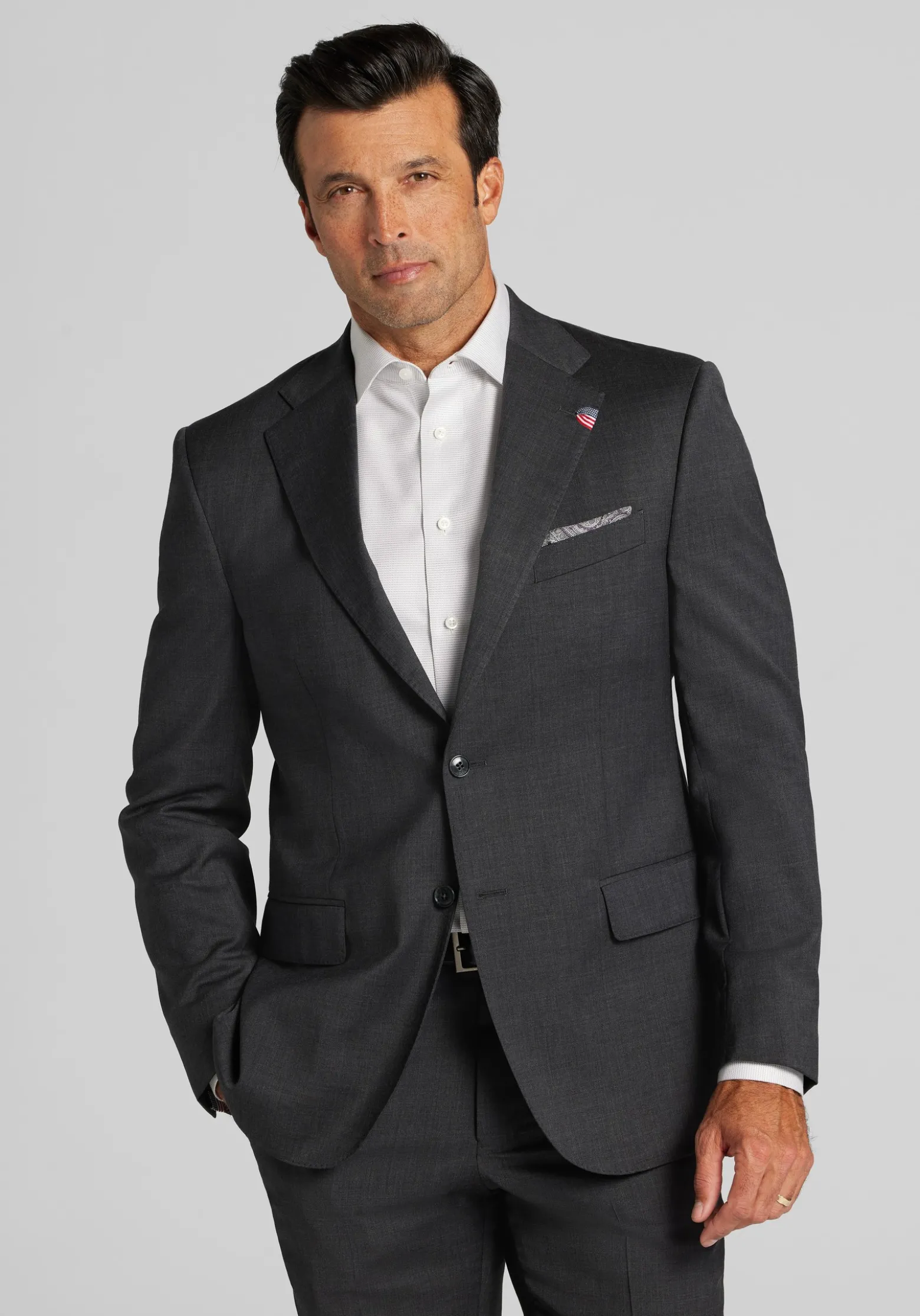 Joseph Abboud Made in USA American Bespoke Tailored Fit Suit Separates Jacket