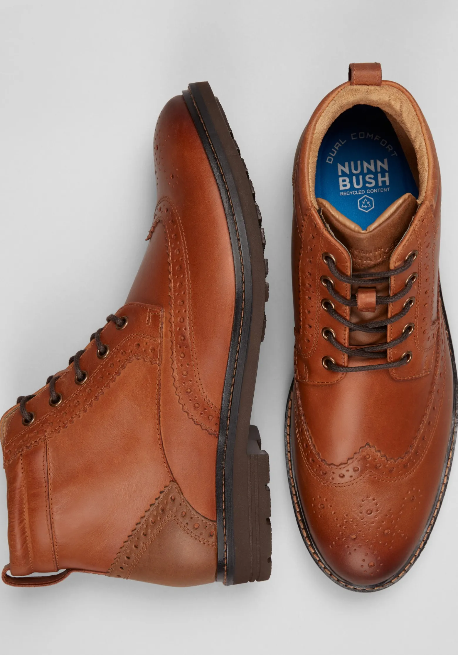 Nunn Bush Odell II Wingtip Boots