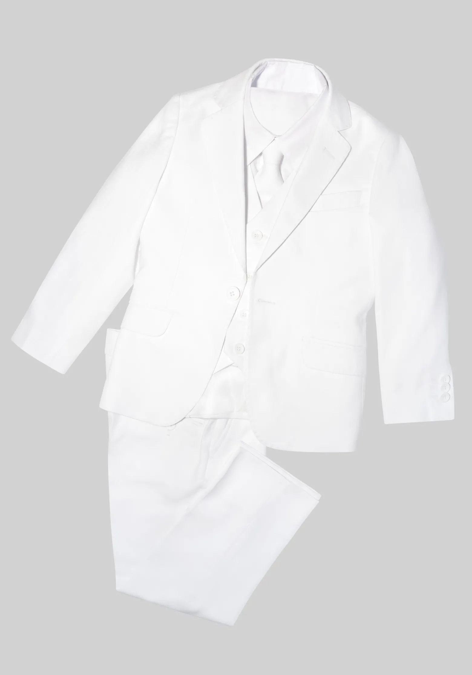 Oasis Linen Blend 5-Piece Toddler Boys Suit