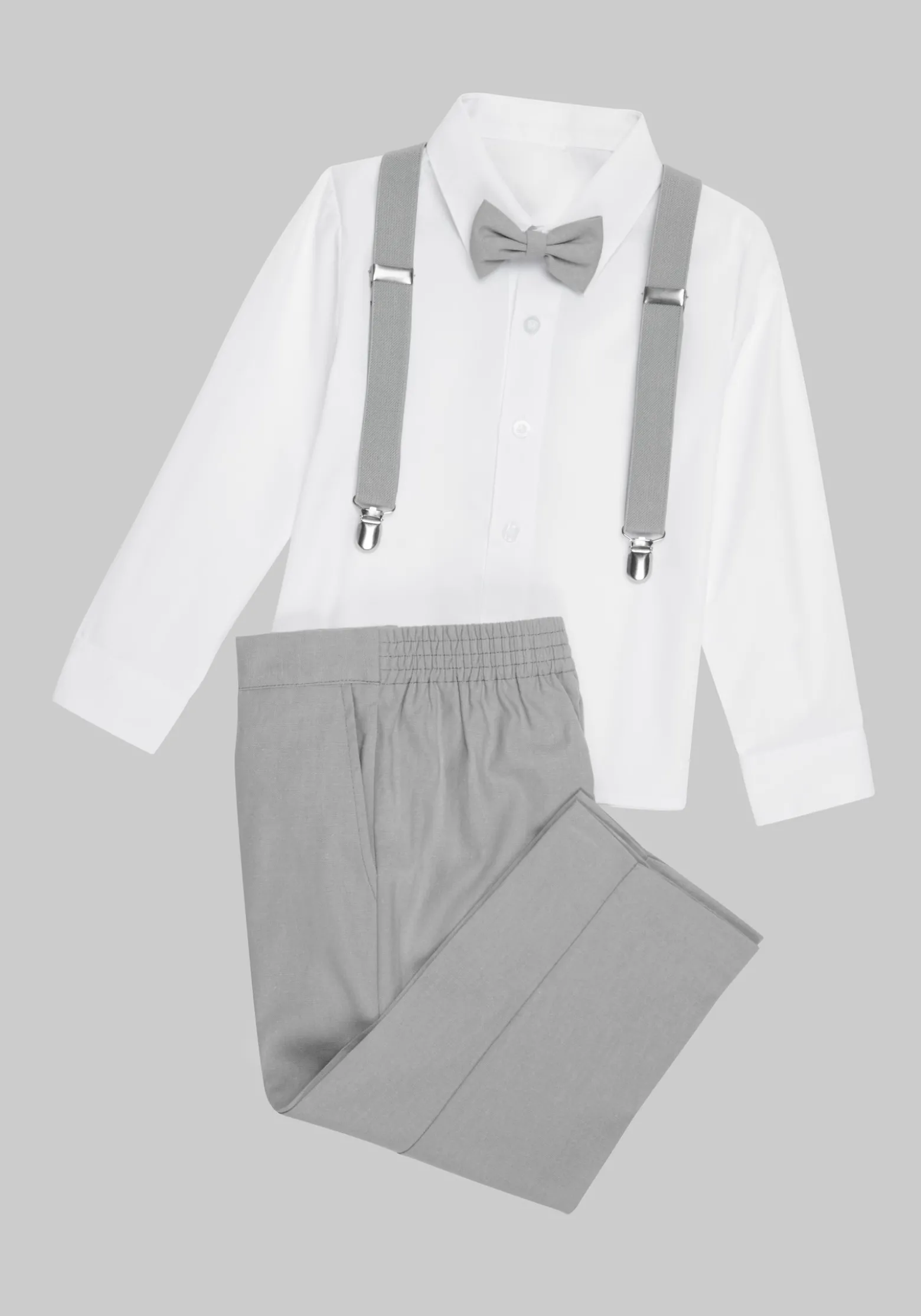 Peanut Butter Collection Barn Safari Line 4-Piece Toddler Boys Suit Set