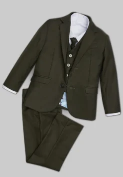 Peanut Butter Collection 007 Slim Fit Toddler Boys Suit