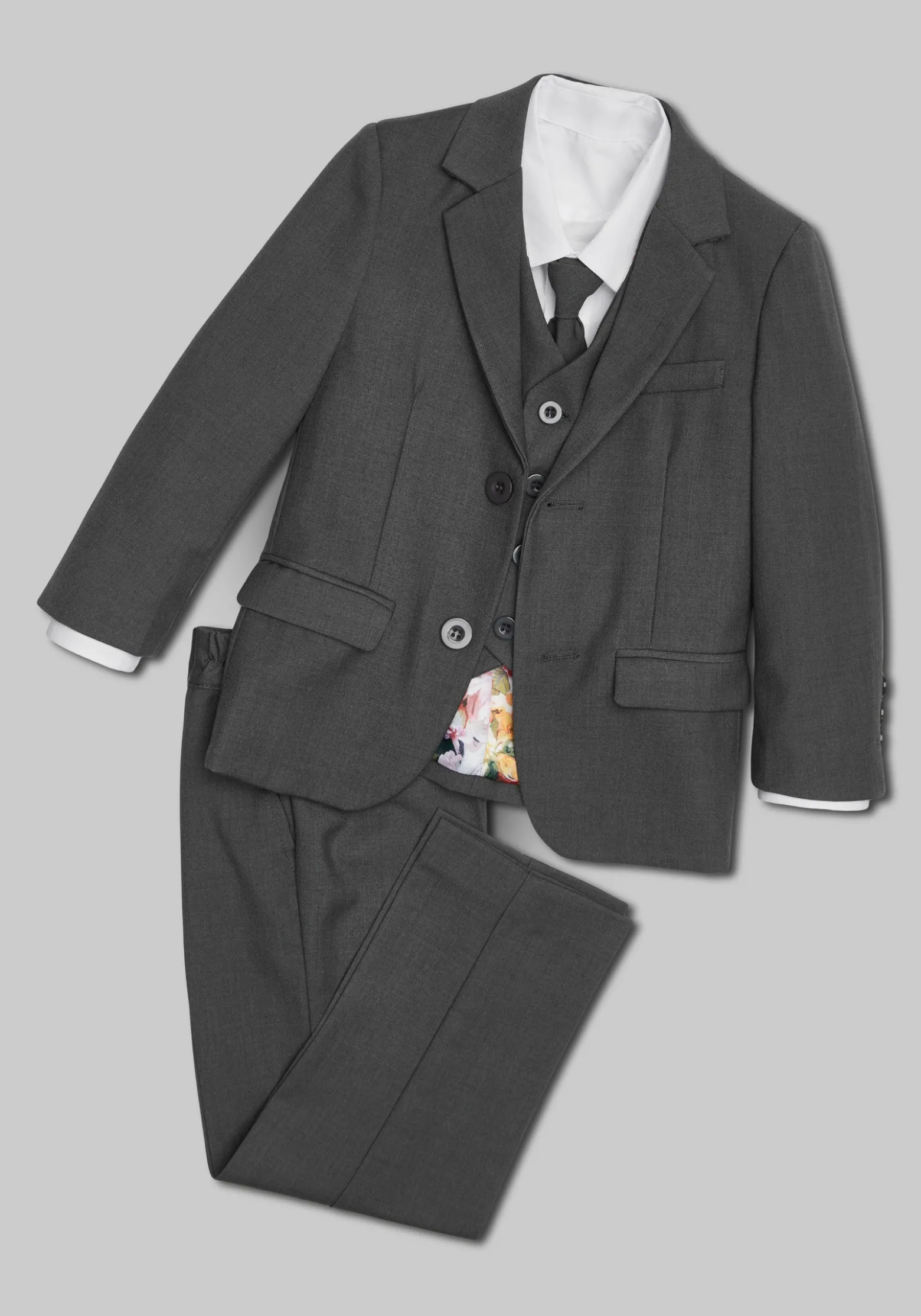 Peanut Butter Collection 007 Slim Fit Toddler Boys Suit