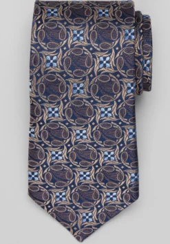 Reserve Collection Medallion Tie - Big & Tall