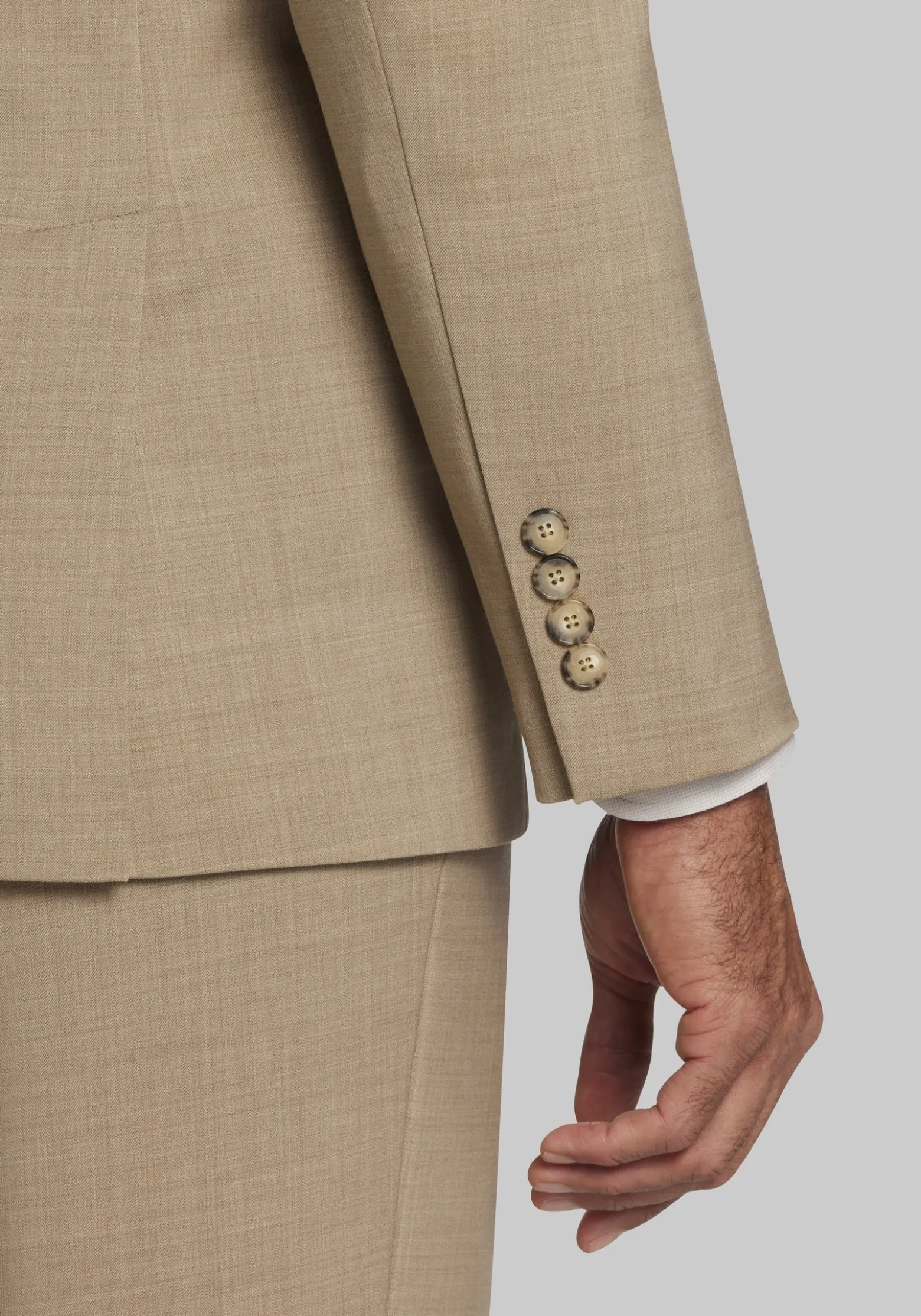 Reserve Collection Tailored Fit 100% Italian Wool Suit Separates Jacket