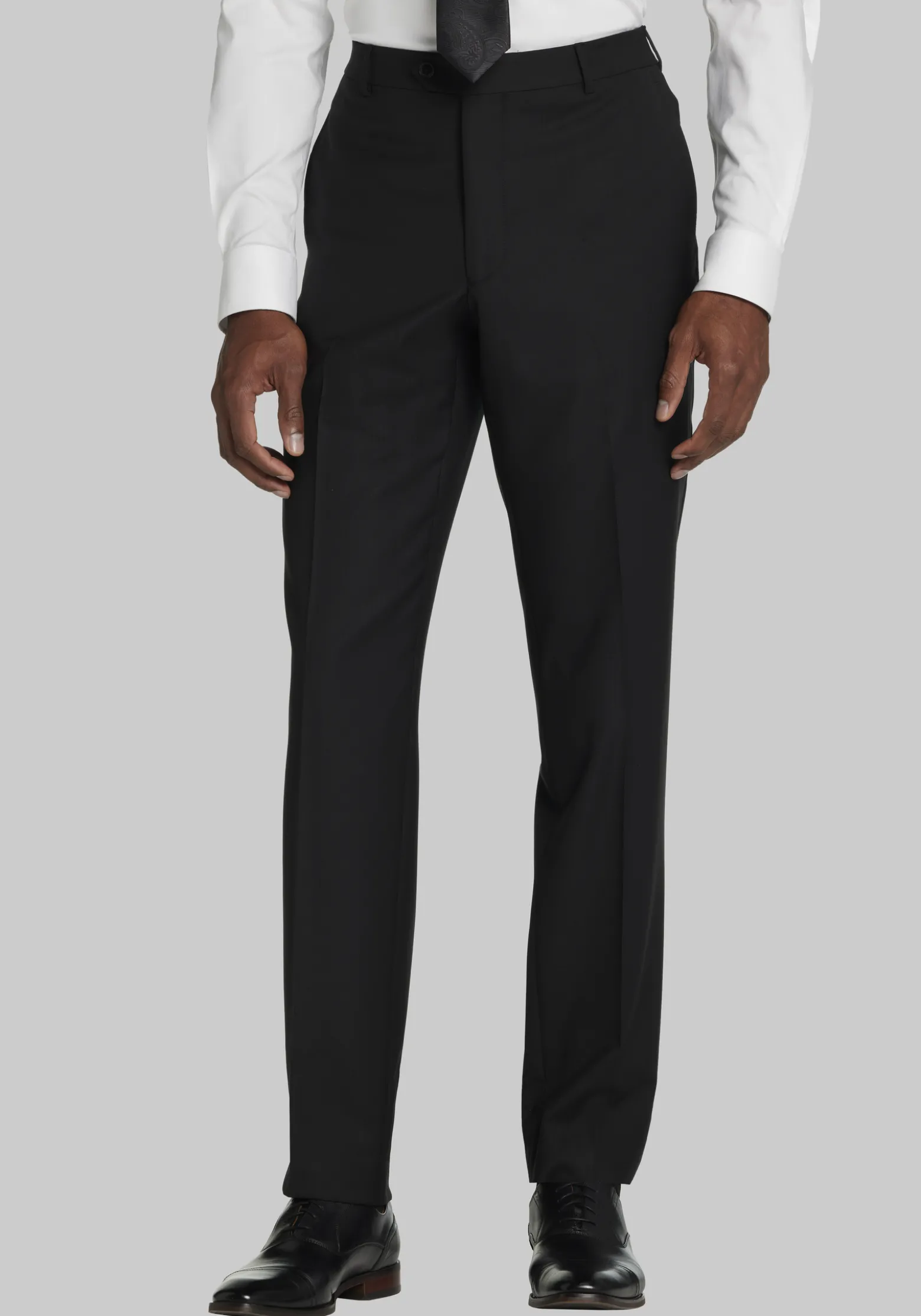Reserve Collection Tailored Fit 100% Italian Wool Suit Separates Pants - Big & Tall