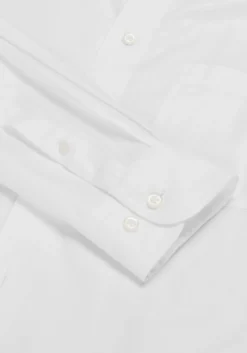 Reserve Collection Tailored Fit Spread Collar Herringbone Dress Shirt