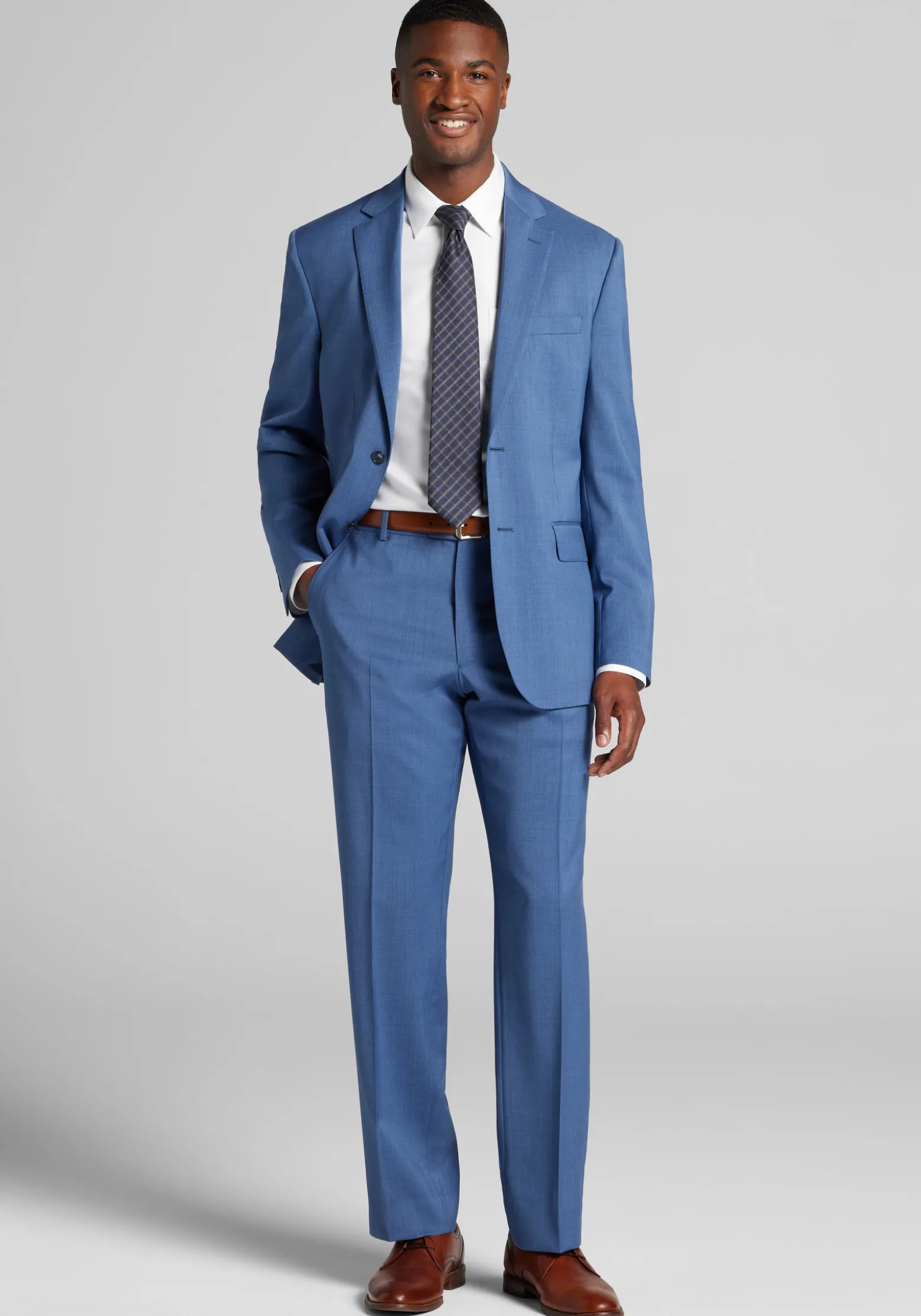 Reserve Collection Tailored Fit Italian Wool Suit Jacket