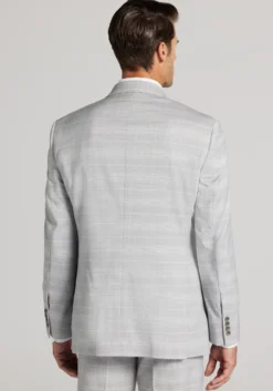 Reserve Collection Tailored Fit Plaid Italian Wool Suit Jacket